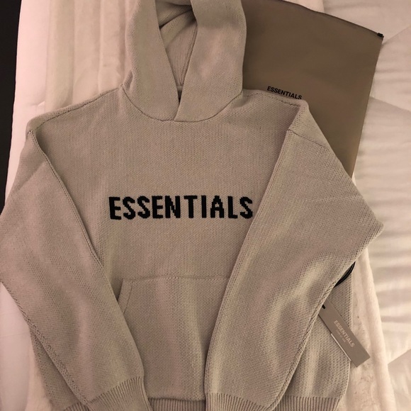 FOG Essentials knit hoodie - Picture 3 of 6